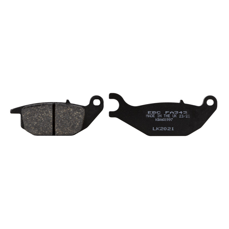 EBC Powersports EBC 2004-2010 Honda CBR 125 R 6 Bolt Front Disc/Canada Rear Left FA-SFA-TT-X Brake Pads - FA343