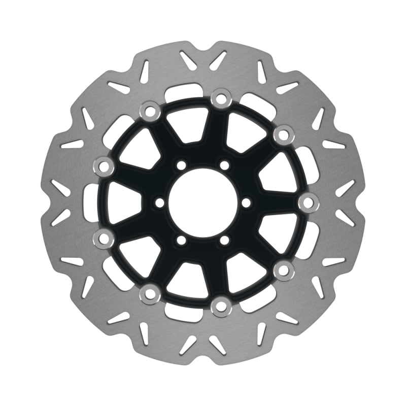 EBC Powersports EBC 2005-2007 Victory Hammer Front Left/Right Vee Floating Black Rotor - VR678BLK