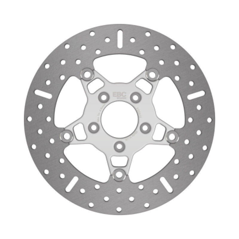 EBC Powersports EBC 2006 Harley-Davidson V-Rod VRSCA (w/Brembo & Solid/Cast Whl) Frt Left/Right Floating Conv Rotor - MD516X