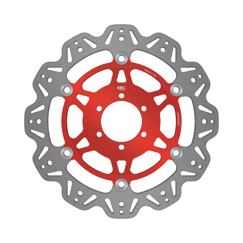 EBC Powersports EBC 2007-2008 Ducati Monster 400 ie Japan Front Left/Right Vee Floating Red Rotor - VR626RED