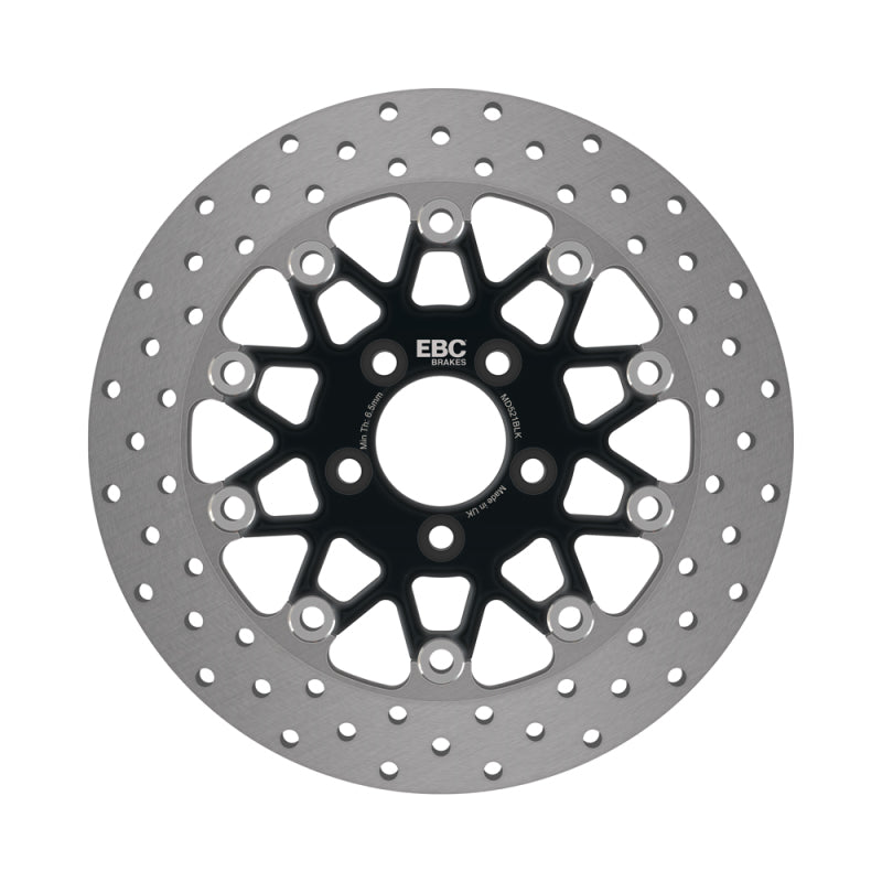 EBC Powersports EBC 2008-2016 Harley-Davidson Touring FLHR Road King 96 Rear MD Contour Rotor - MD521BLK