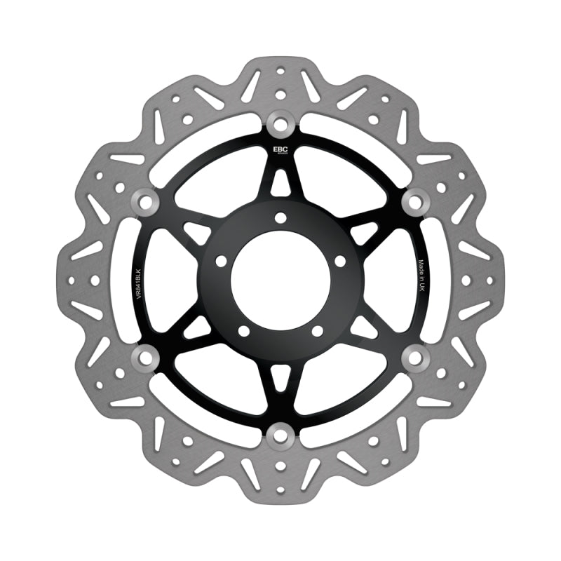 EBC Powersports EBC 2010-2013 Ducati Monster 796 Front Left/Right Vee Floating Black Rotor - VR841BLK