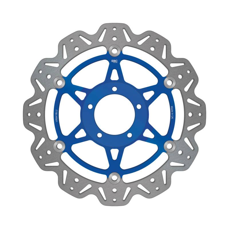 EBC Powersports EBC 2010-2013 Ducati Monster 796 Front Left/Right Vee Floating Blue Rotor - VR841BLU