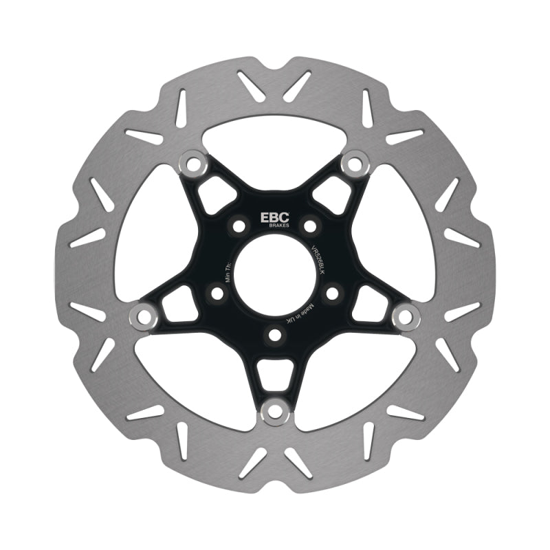 EBC Powersports EBC 2014-2022 Harley-Davidson Sportster XL 883 L Superlow (wTwin Rotor) Frt Lft/Rght Vee Float Blk Rotor - VR526BLK