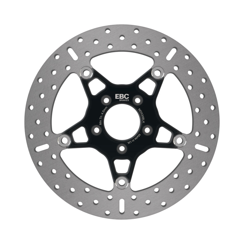 EBC Powersports EBC 2015-2017 Harley-Davidson Softail FLSTF Fat Boy Front Left/Right Floating Conversion Rotor - MD530BLK