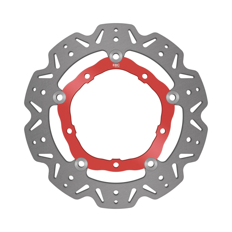 EBC Powersports EBC 2015-2017 Yamaha FZ-07 Front Left/Right Vee Floating Red Rotor - VR2127RED