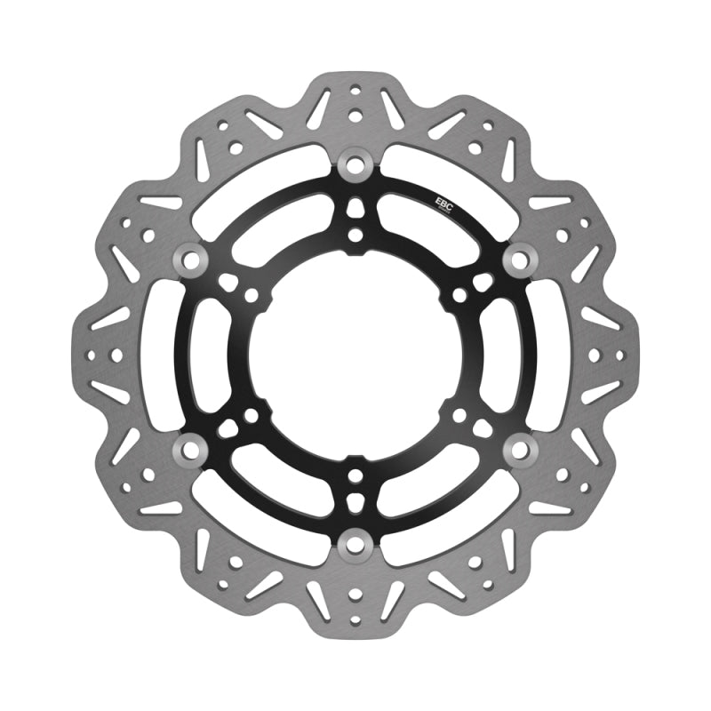 EBC Powersports EBC 2016-2020 Suzuki GSX-S 1000 L Front Left/Right Vee Floating Black Rotor - VR3109BLK