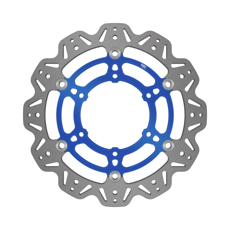 EBC Powersports EBC 2016-2020 Suzuki GSX-S 1000 L Front Left/Right Vee Floating Blue Rotor - VR3109BLU