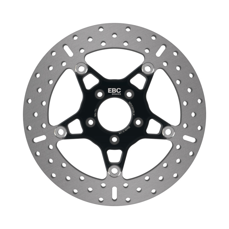 EBC Powersports EBC 2016-2021 Harley-Davidson XG 750 Street Front MD Contour Rotor - MD536XBLK