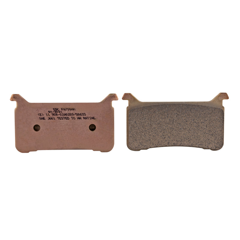 EBC Powersports EBC 2018-2021 Honda CBR 600 RR Model Front Left/Right Sintered HH/R Brake Pads - FA700HH