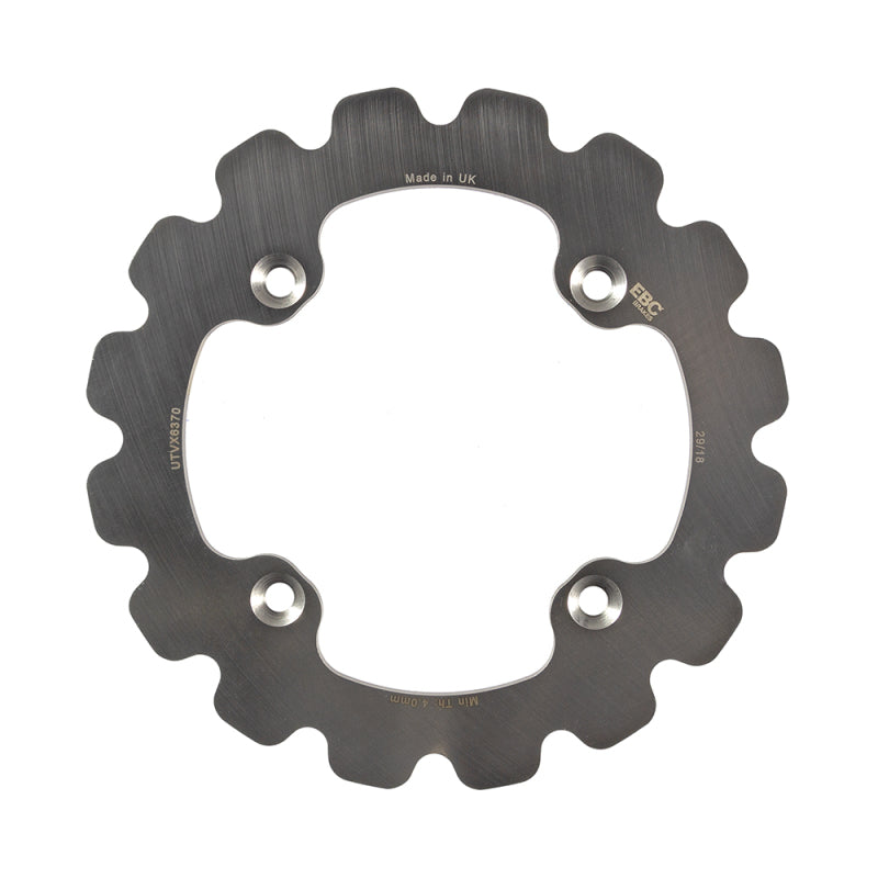EBC Powersports EBC 2018-2023 Can Am Renegade 650 All Models Single Rear Rotor Rear Right Oversize UTVX Rotor - UTVX6370