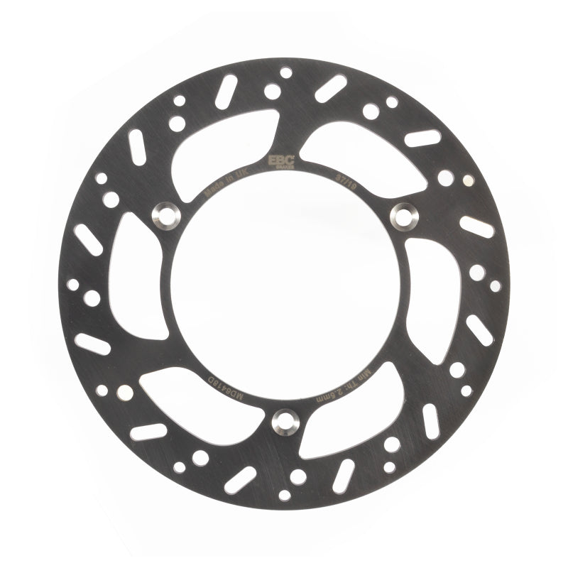 EBC Powersports EBC 2018-2024 Yamaha YZ 65 J Front Left Standard Brake Rotor - MD6418D