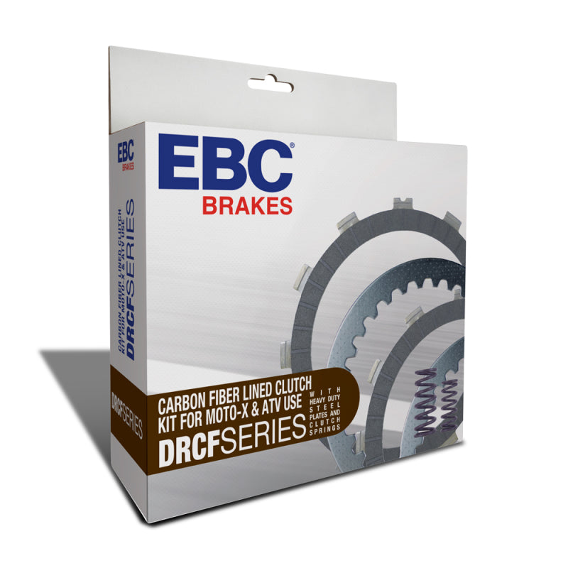 EBC Powersports EBC 2018 Husqvarna TC 85 (85cc) DRCF Carbon Fiber Lined MX Race Clutch Kit - DRCF304