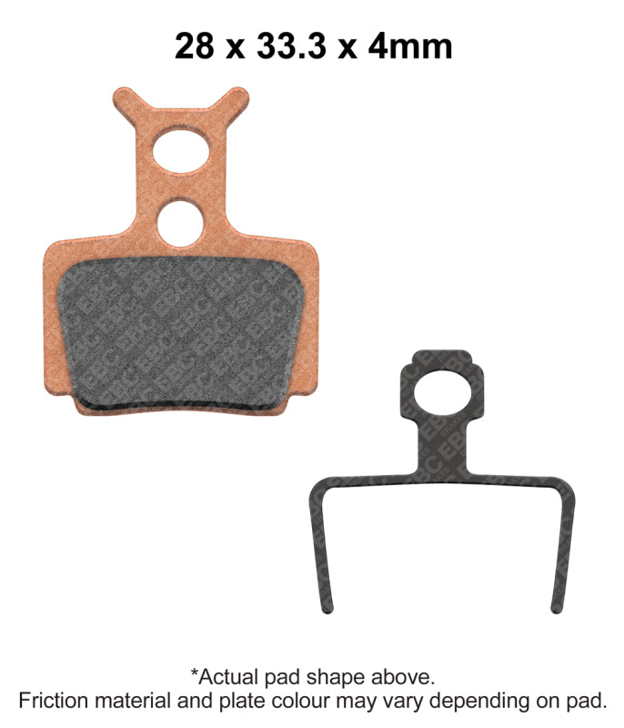 EBC Powersports EBC 2024-2025 KTM SX 50 (w/Front 12in Wheels) Front Left/Rear Right FA/SFA/X Brake Pads - CFA470