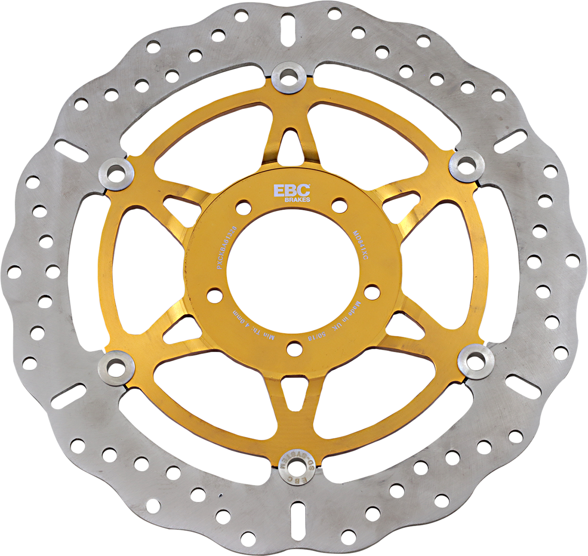 EBC Pro-Lite XC Contour Brake Rotor - Brake Rotor / Ducati 1710-2260