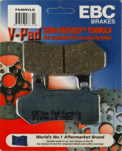 EBC Semi-Sintered Brake Pads - FA409VLD