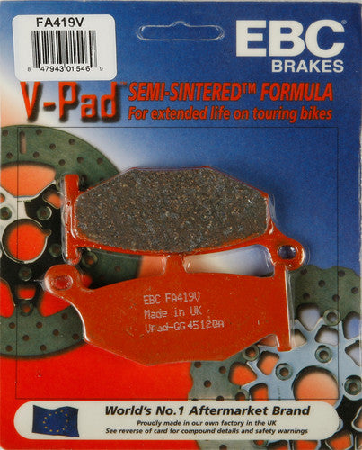 EBC Semi-Sintered Brake Pads - FA419V