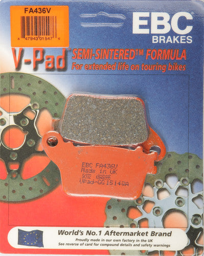 EBC Semi-Sintered Brake Pads - FA436V