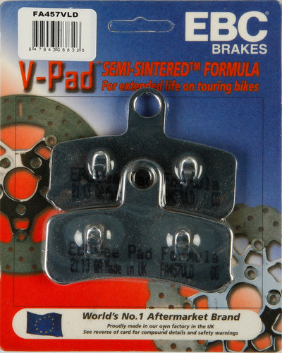 EBC Semi-Sintered Brake Pads - FA457VLD