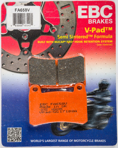EBC Semi-Sintered Brake Pads - FA658V