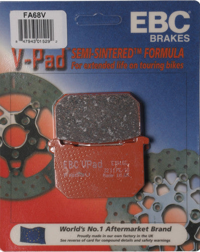 EBC Semi-Sintered Brake Pads - FA68V