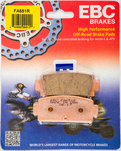 EBC Sintered HH Brake Pads - FA651R