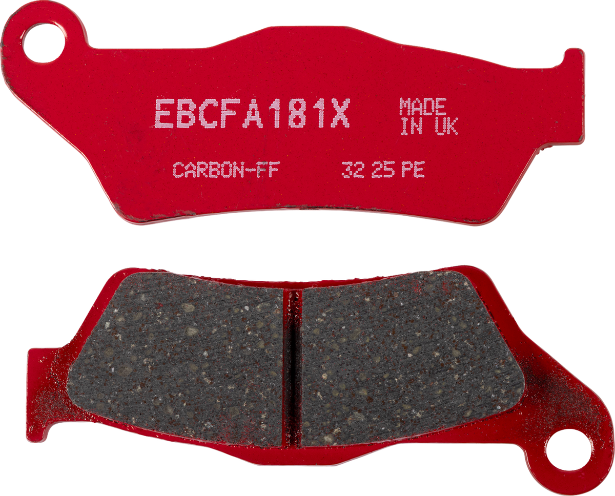 EBC Sport Carbon "X" Brake Pads - Sport Carbon Brake Pads FA181X