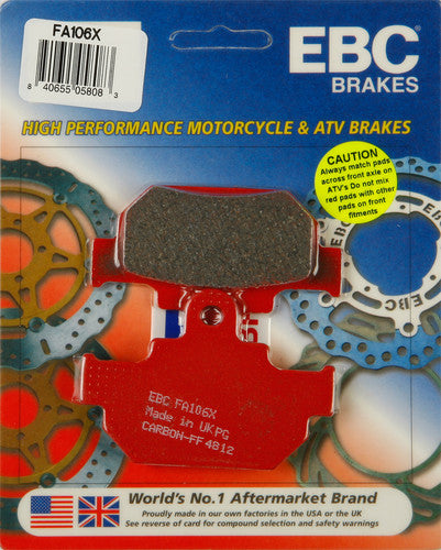 EBC Standard Brake Pads - FA106X