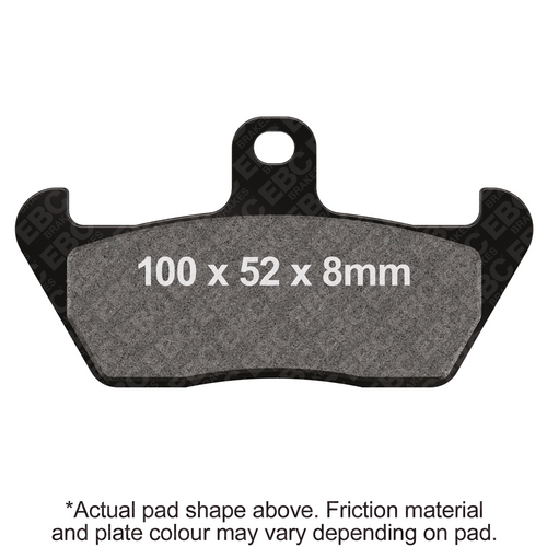 EBC Standard Brake Pads - FA163