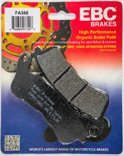 EBC Standard Brake Pads - FA388