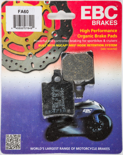 EBC Standard Brake Pads - FA60