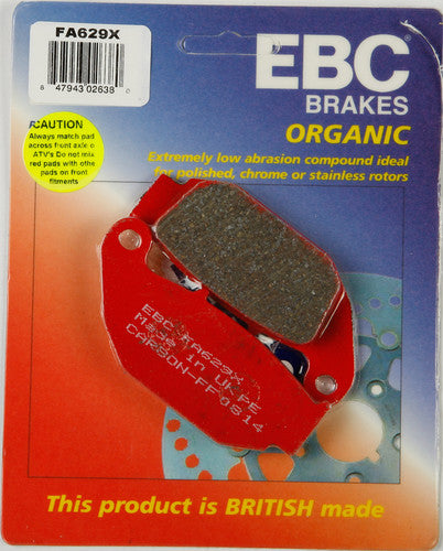 EBC Standard Brake Pads - FA629X