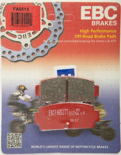 EBC Standard Brake Pads - FA651X