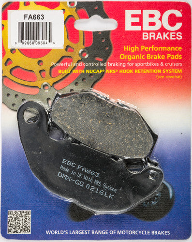 EBC Standard Brake Pads - FA663