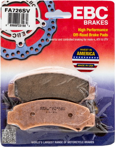 EBC Standard Brake Pads - FA726SV