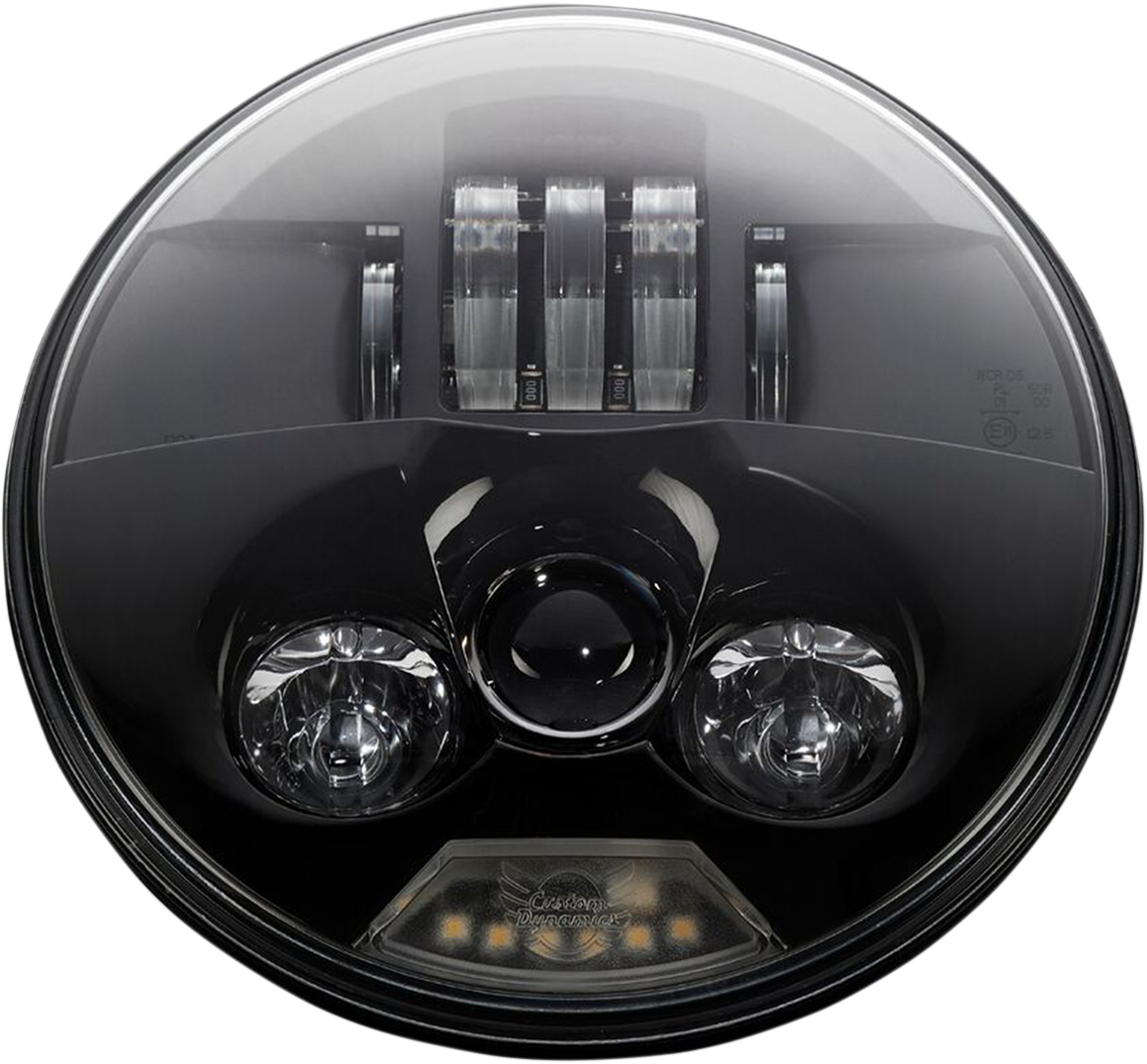CUSTOM DYNAMICS ProBEAM LED Headlamp 7" - Black 2001-1747
