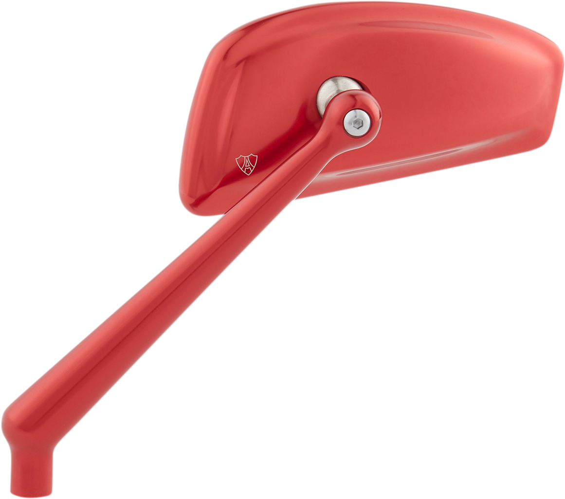 ARLEN NESS Mirror - Tearchop / Side View / Teardrop / Red / Left 0640-1464