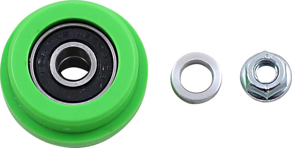 T.M. DESIGNWORKS Chain Roller - Kawasaki / Green 1231-1421