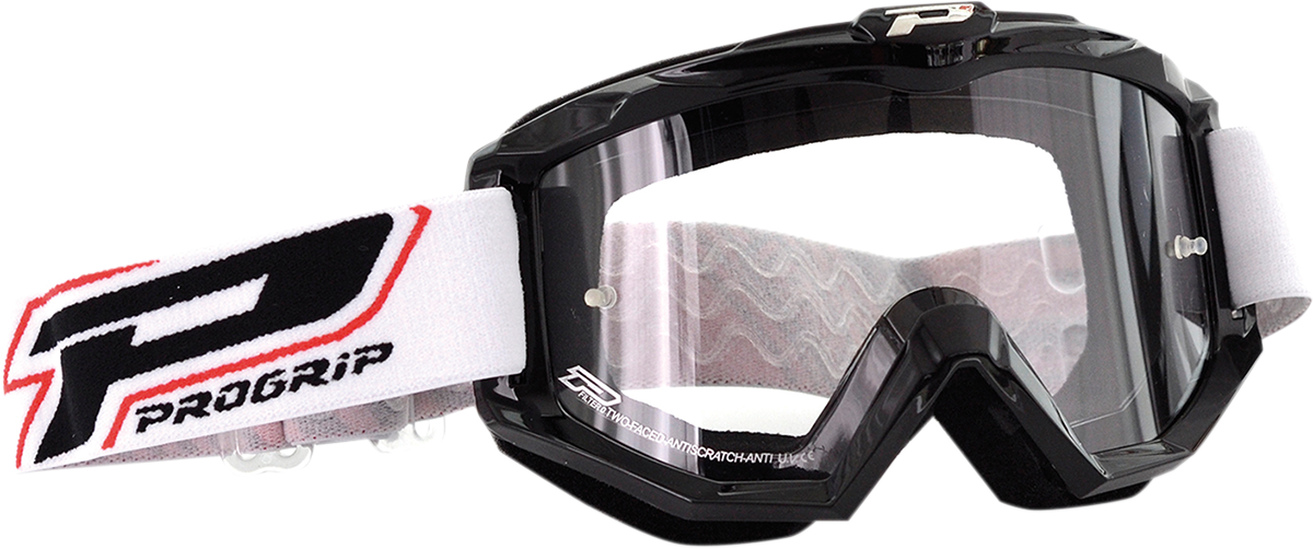 3201 Raceline Goggle - Black - Clear