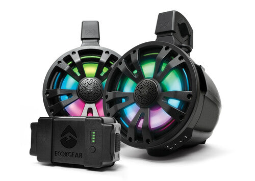 ECOXGEAR ETB08 Amplified Tower Speakers - SEI-ETBAT7701