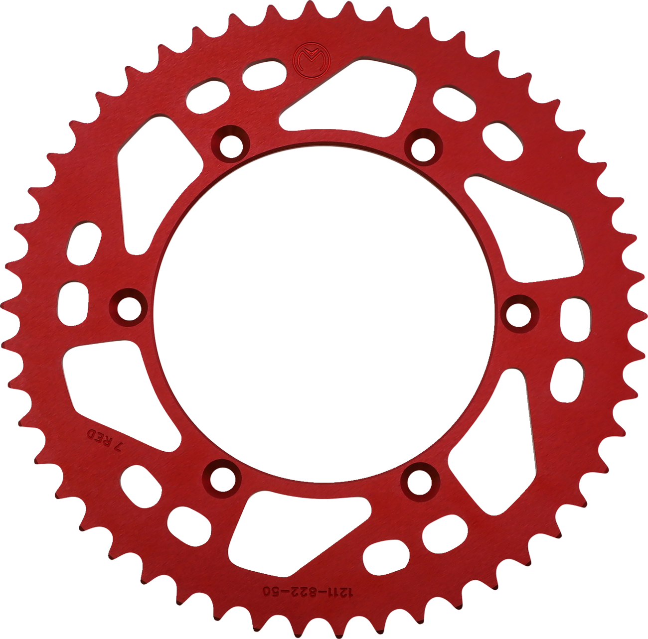 MOOSE OFFROAD Rear Aluminum Sprocket - Rear Sprocket / 50 Tooth / Beta/Gas Gas/Sherco/Suzuki 1211-1652