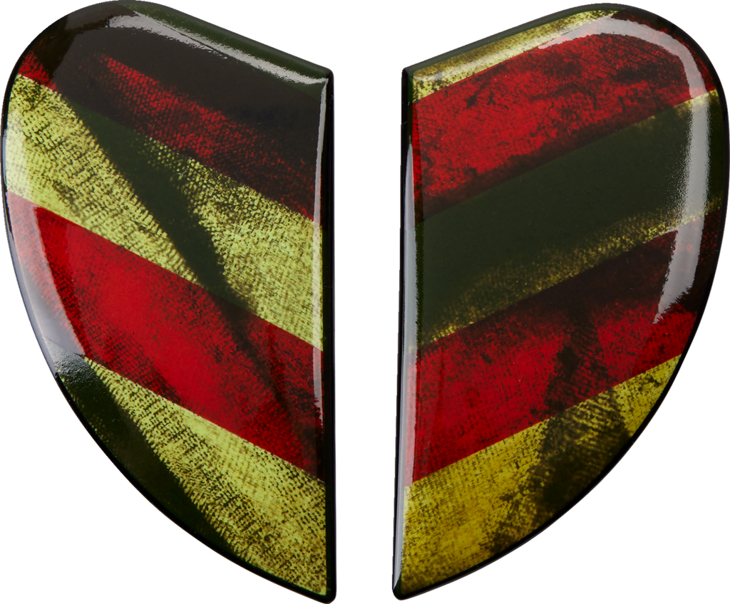 ICON Airform™ Helmet Side Plates — Old Glory - Airform™ Side Plates / Old Glory 0133-1391