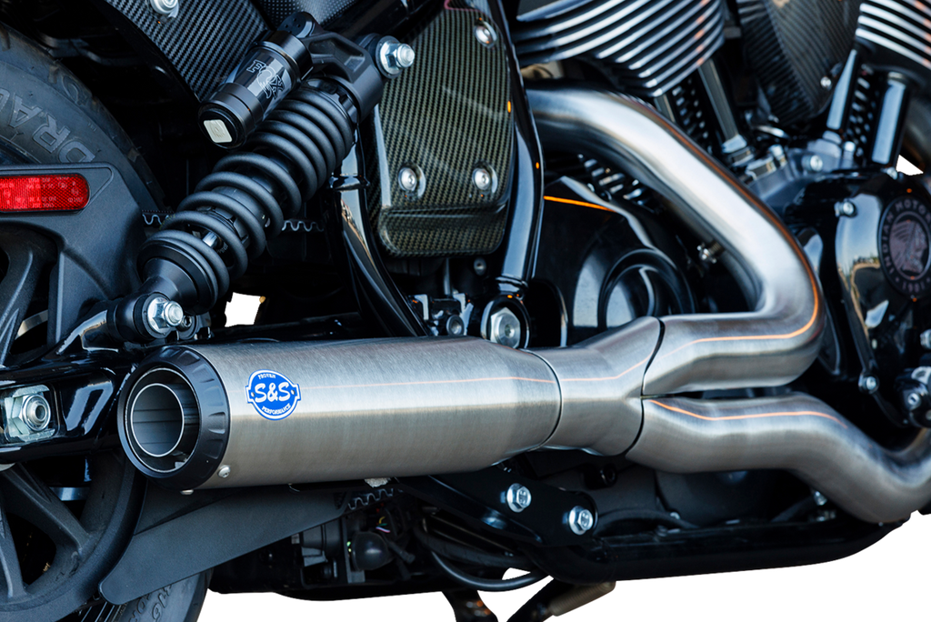 2-into-1 Qualifier Exhaust System - Stainless - 49-State - Indian Chief