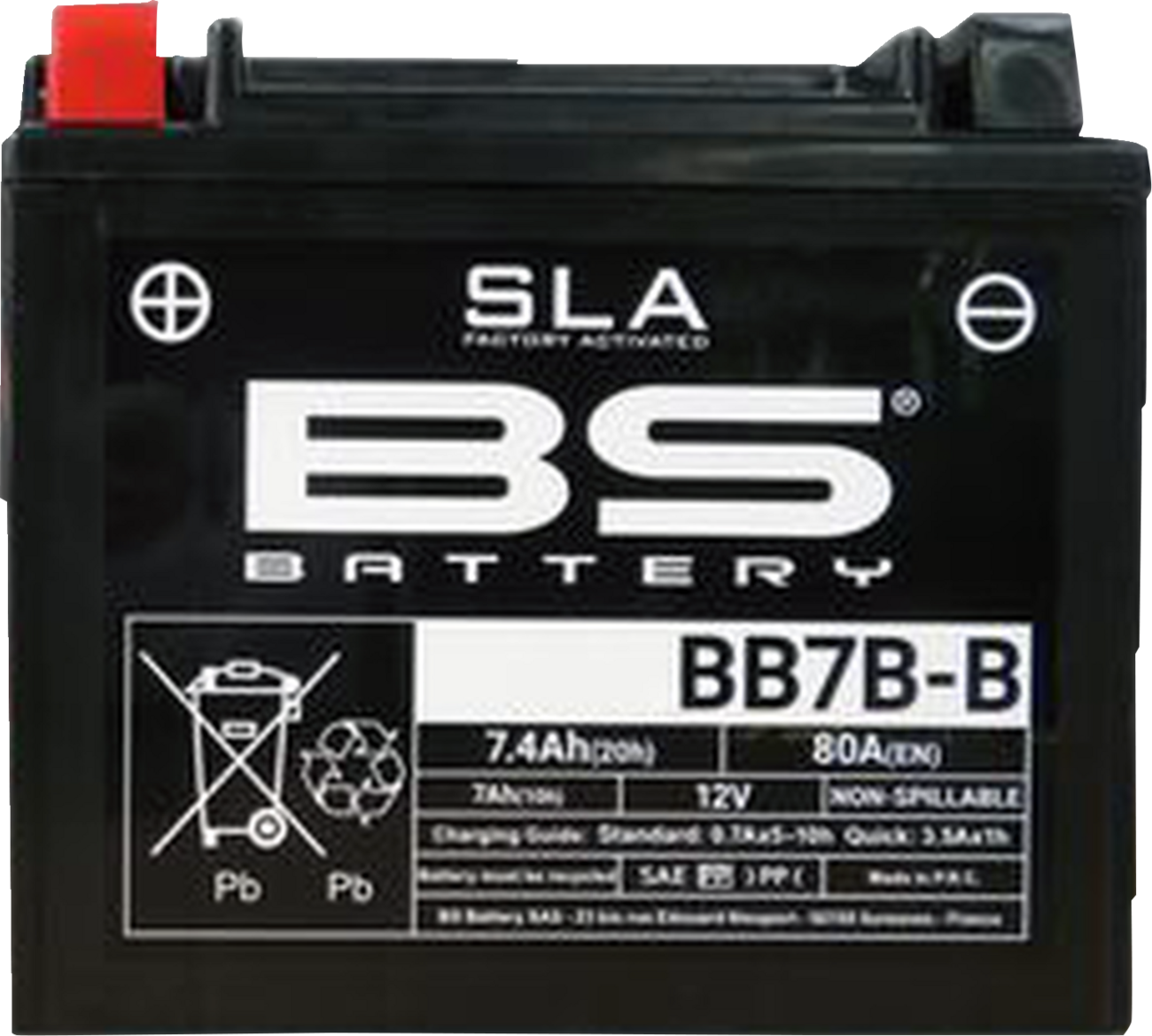 BS BATTERY SLA Factory- Activated AGM Maintenance-Free Battery
