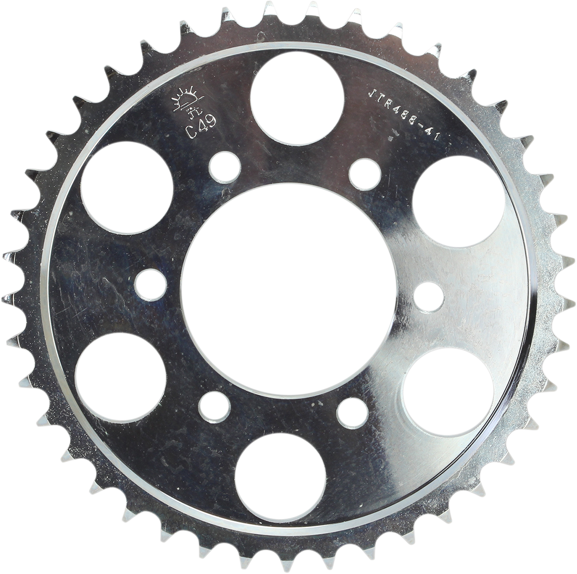 JT SPROCKETS Steel Rear Sprocket - Sprocket / Rear / Kawasaki / 41-Tooth JTR488-41