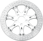 PERFORMANCE MACHINE (PM) Two-Piece Brake Rotor - Brake Rotor / 13" / Paramount / Chrome 1710-1588