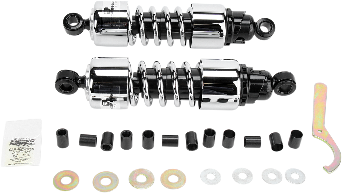 PROGRESSIVE SUSPENSION 412 Series Cruiser Shocks — Heavy Duty