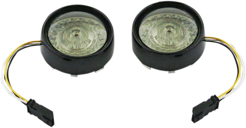 CUSTOM DYNAMICS Bullet Turn Signal - JAE CVO / Gloss Black / Smoke Lens 2020-1592