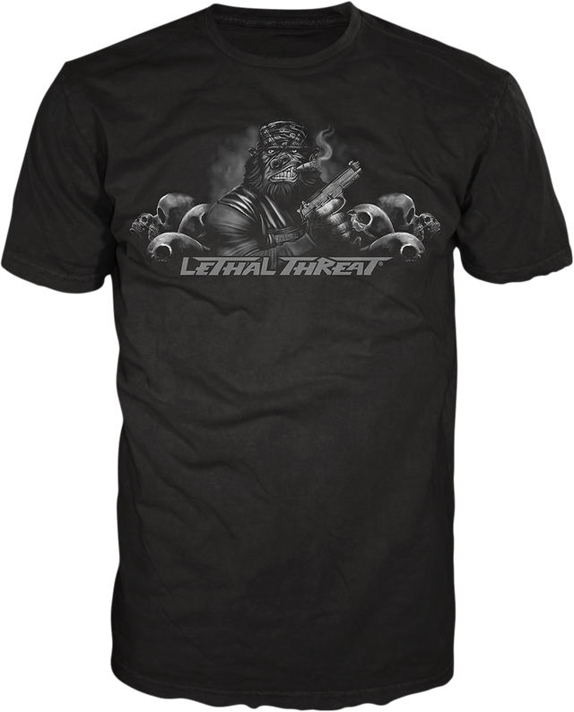 LETHAL THREAT Pistol Packing Gorilla T-Shirt
