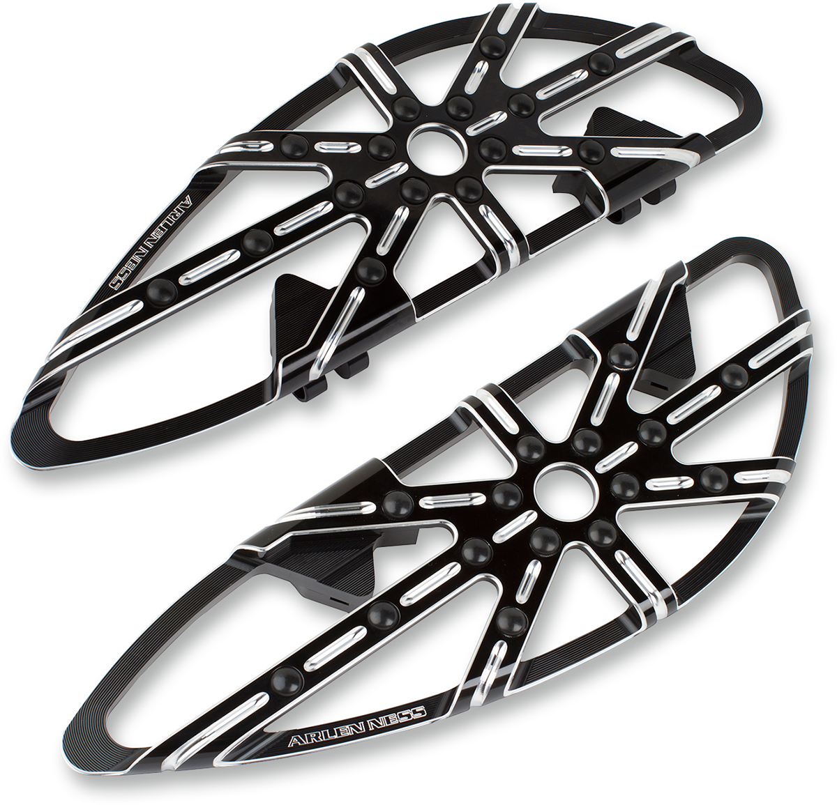 ARLEN NESS 10 Gauge Floorboards - Driver / Black 1622-0517